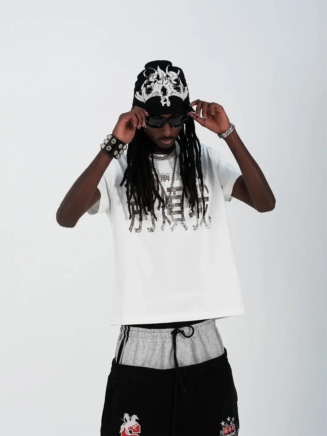 Crow | Leave Me Alone Pure Cotton Short Sleeve T-Shirt