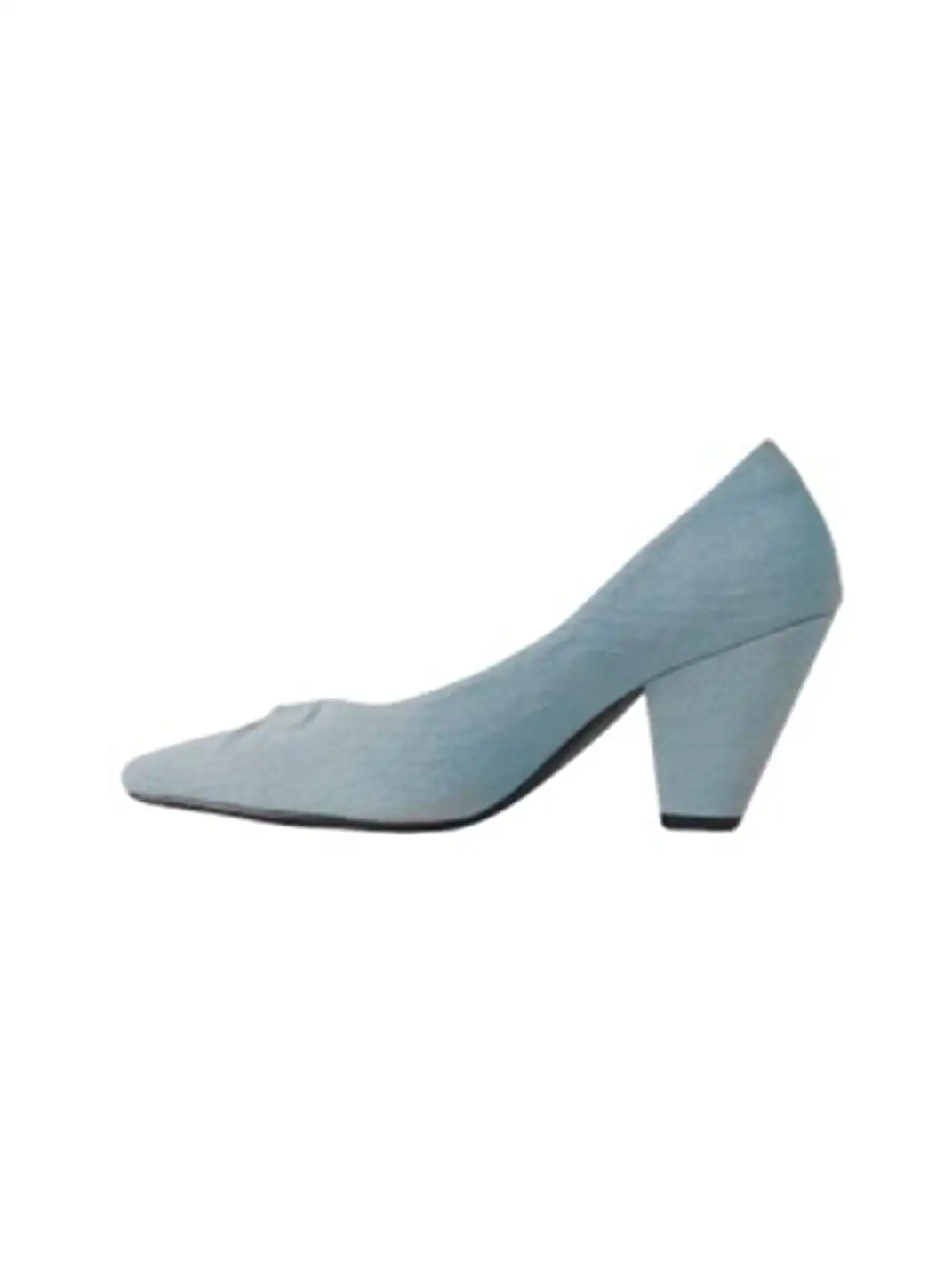 Inthemirror | Square Toe Genuine Leather Bow Print High Heels