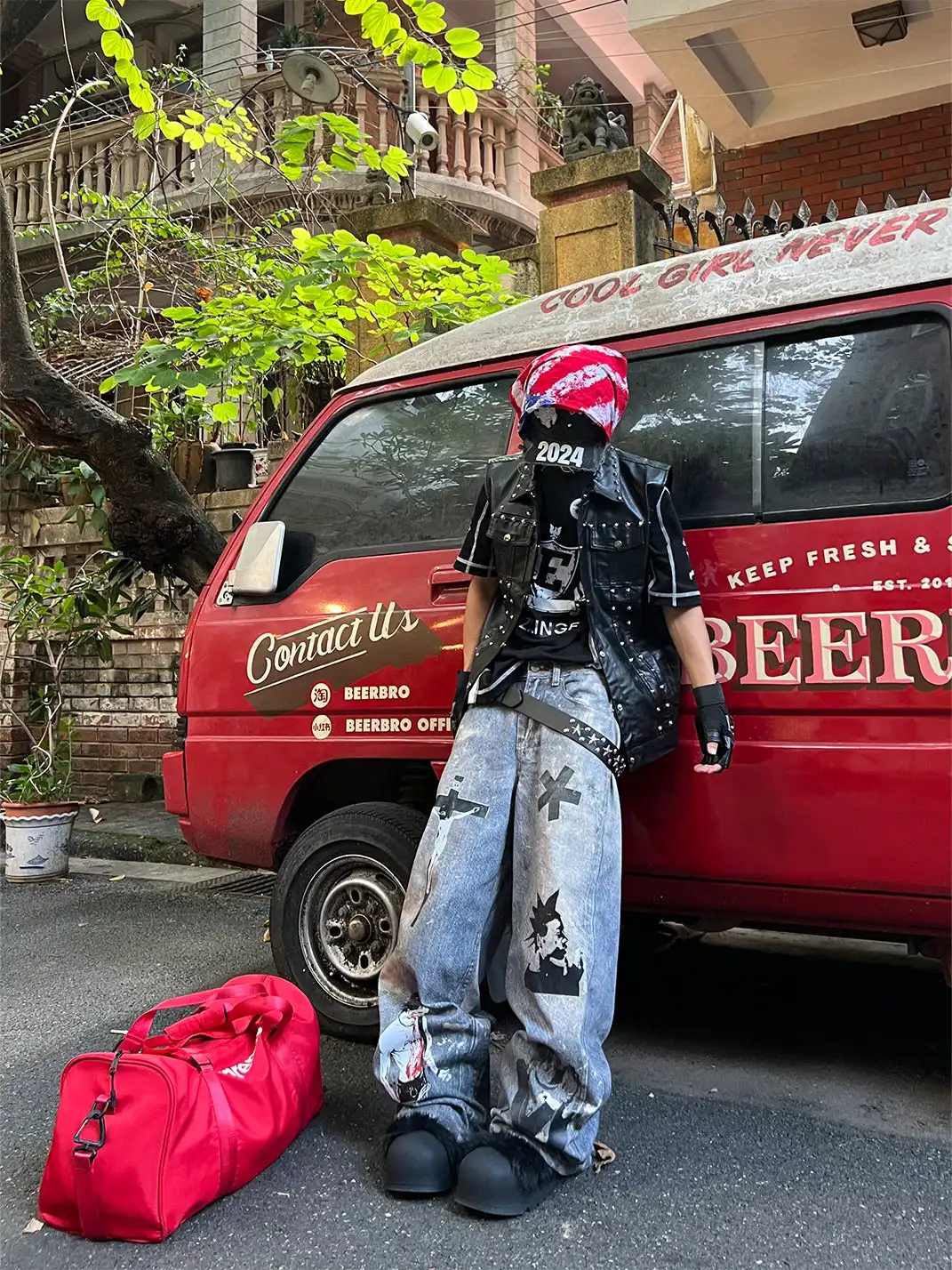 YIZILINGF | 3D Printed Subculture Jeans