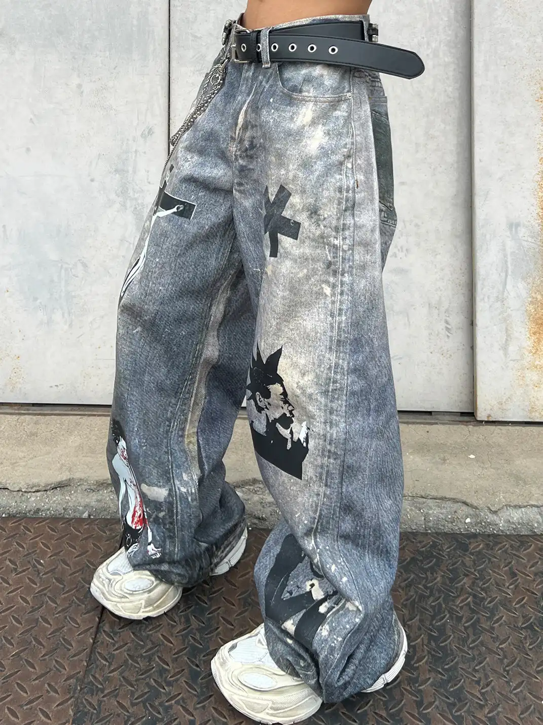 YIZILINGF | 3D Printed Subculture Jeans