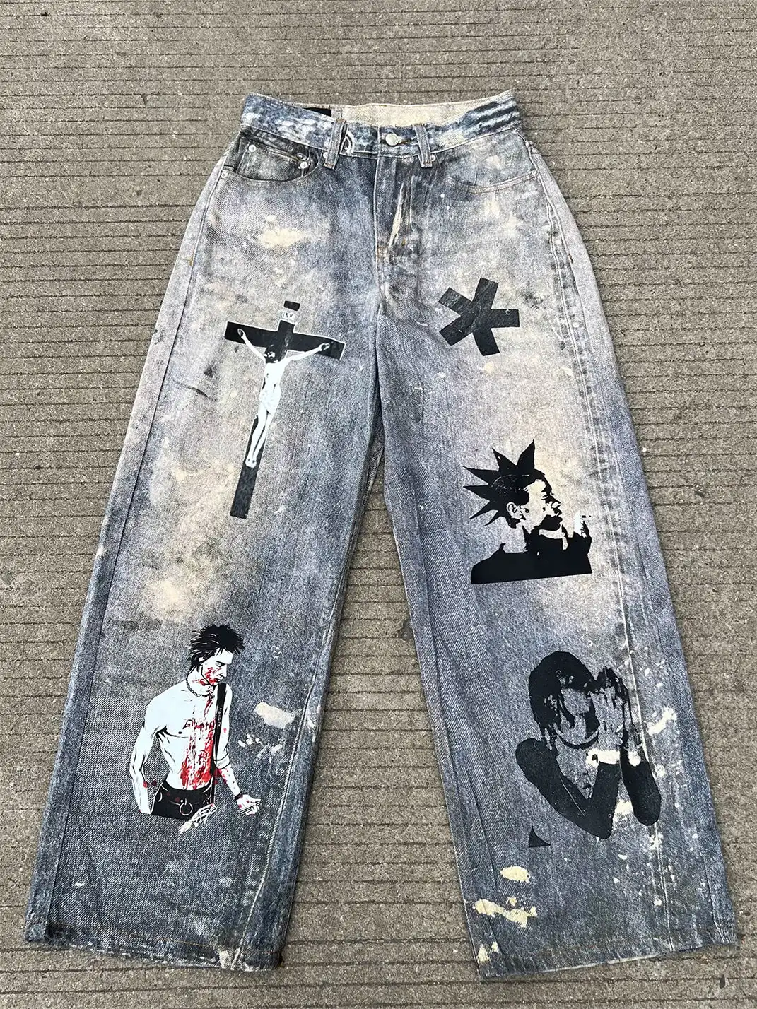 YIZILINGF | 3D Printed Subculture Jeans