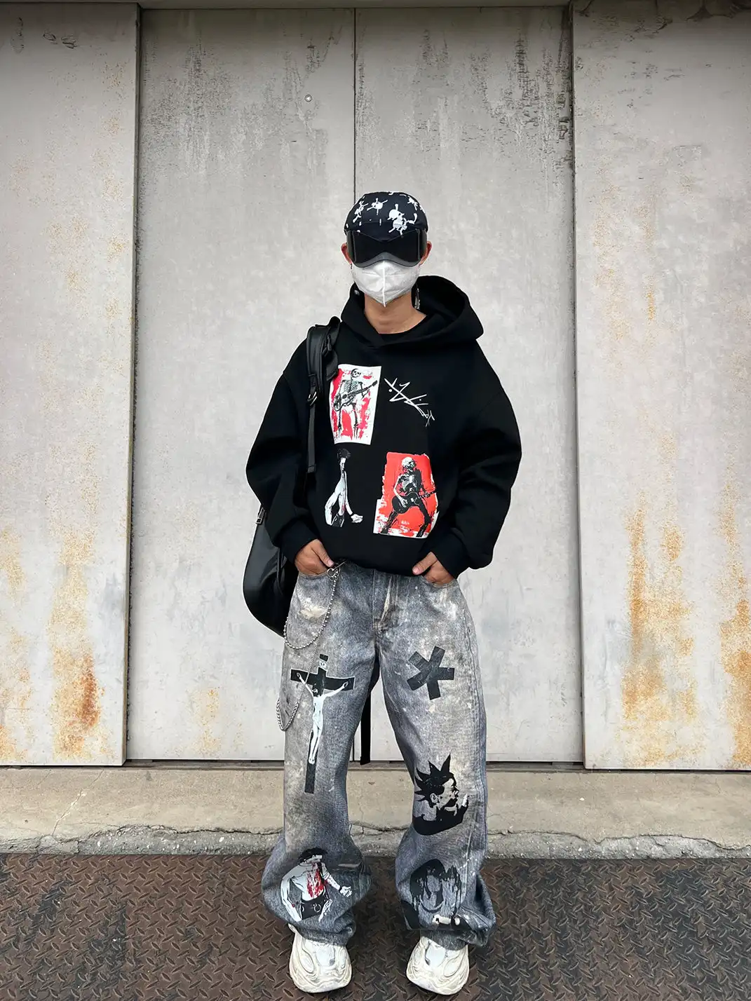 YIZILINGF | 3D Printed Subculture Jeans