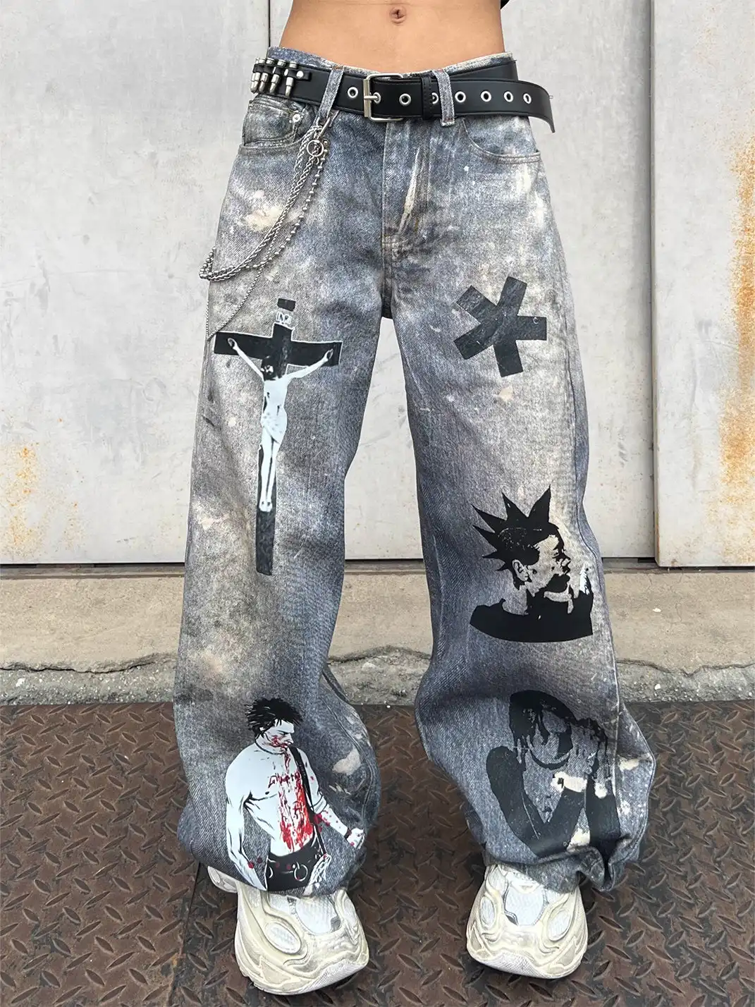YIZILINGF | 3D Printed Subculture Jeans