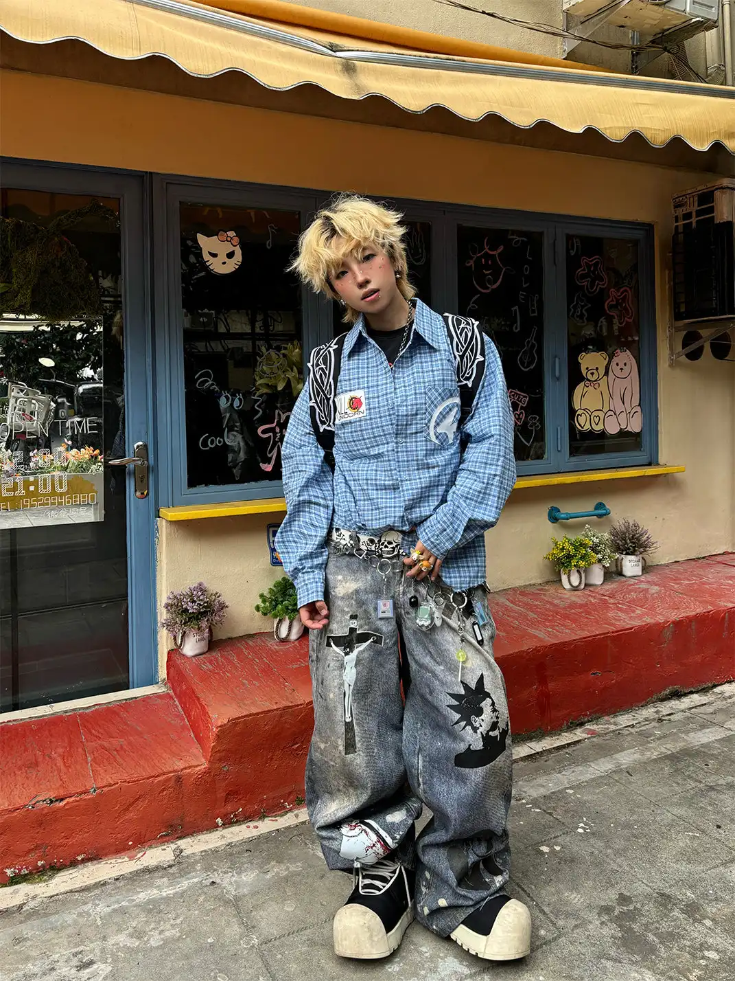 YIZILINGF | 3D Printed Subculture Jeans