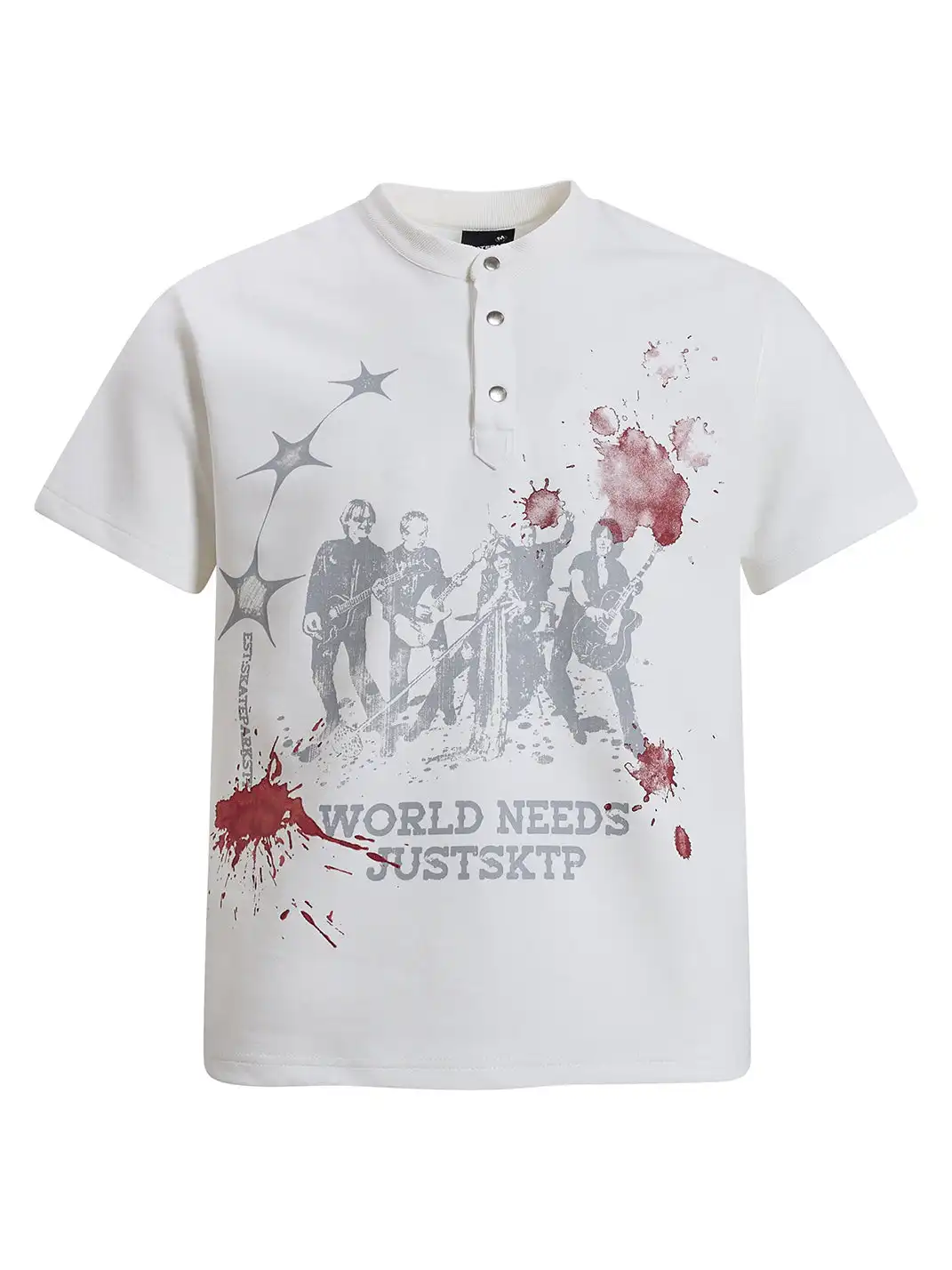 YIZILINGF | Band Y2K T-Shirt