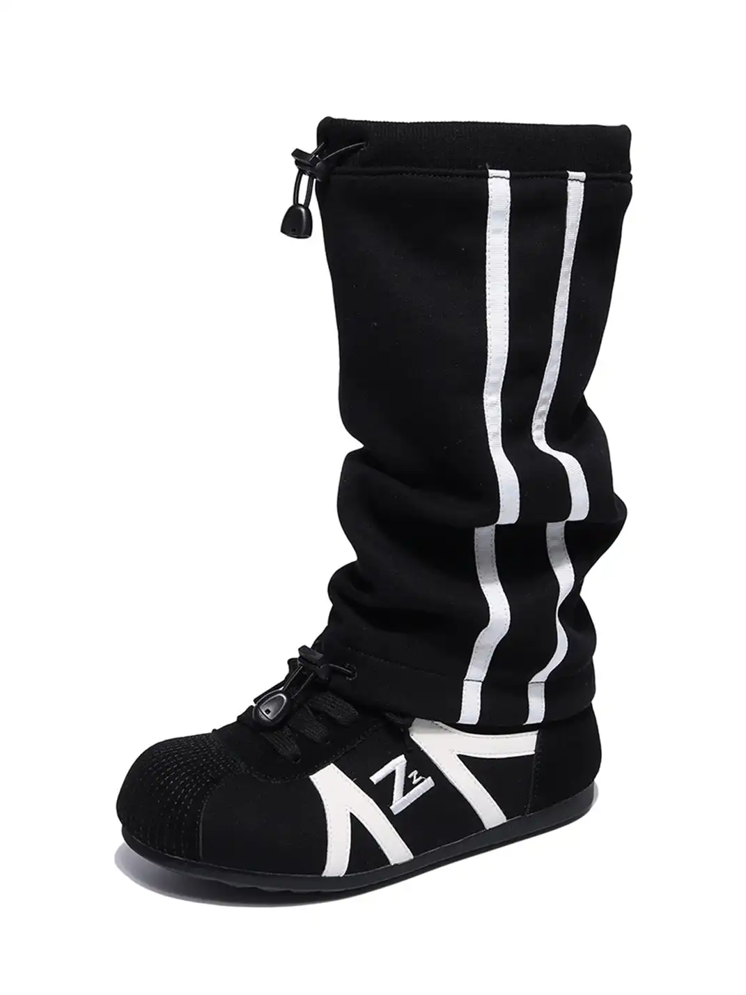 GSL | Flat Sole Tall Slouchy Boots