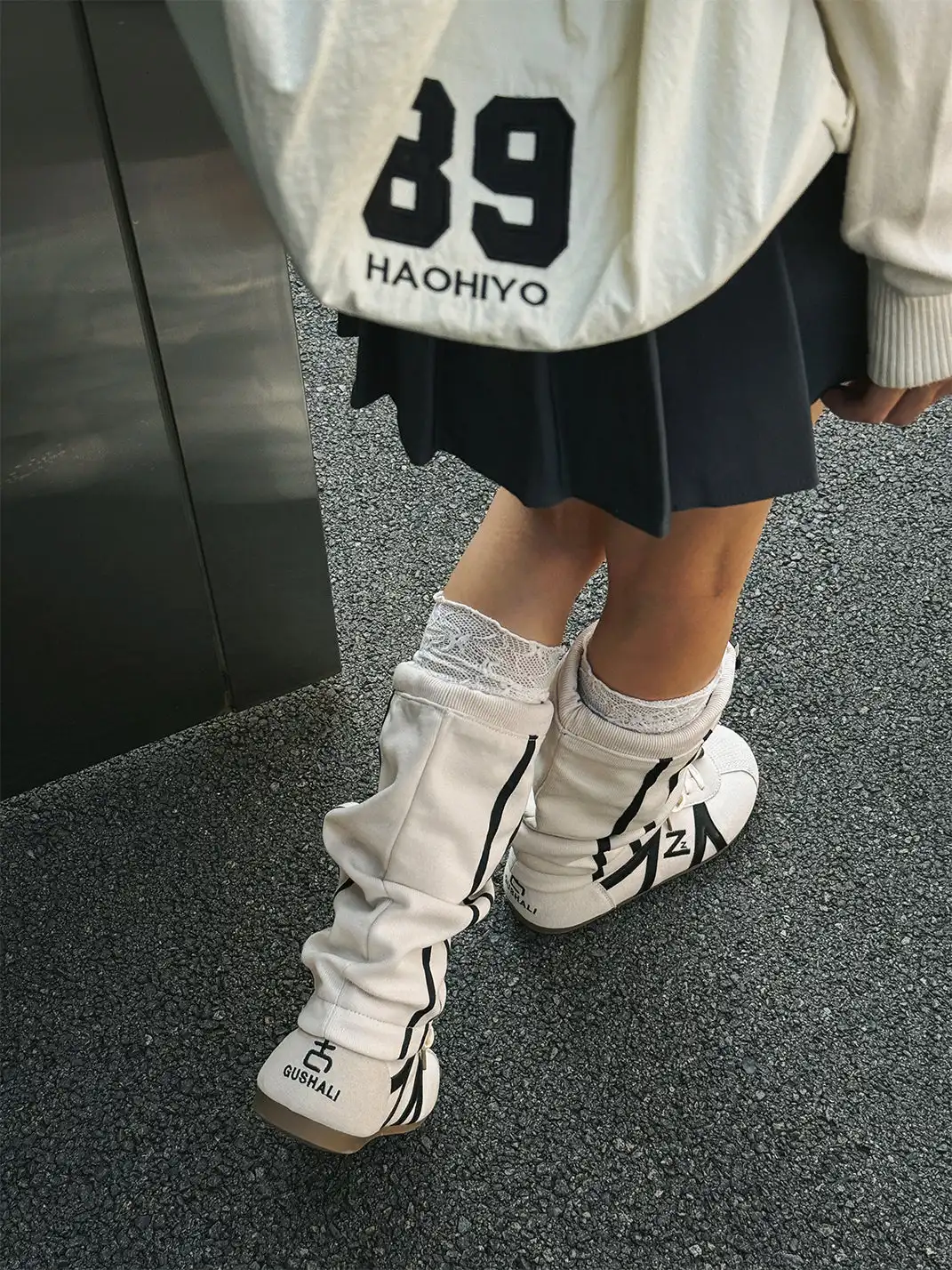 GSL | Flat Sole Tall Slouchy Boots