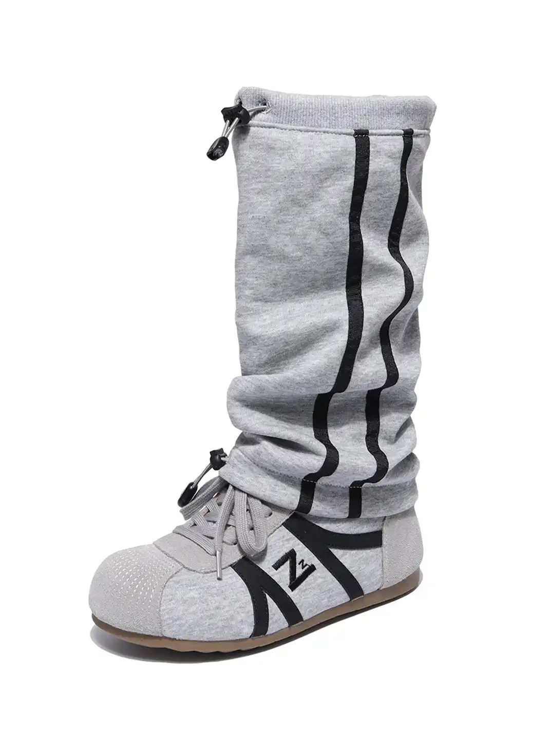 GSL | Flat Sole Tall Slouchy Boots
