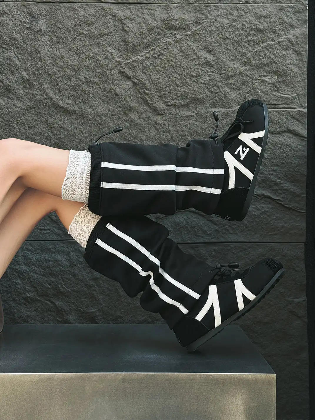 GSL | Flat Sole Tall Slouchy Boots