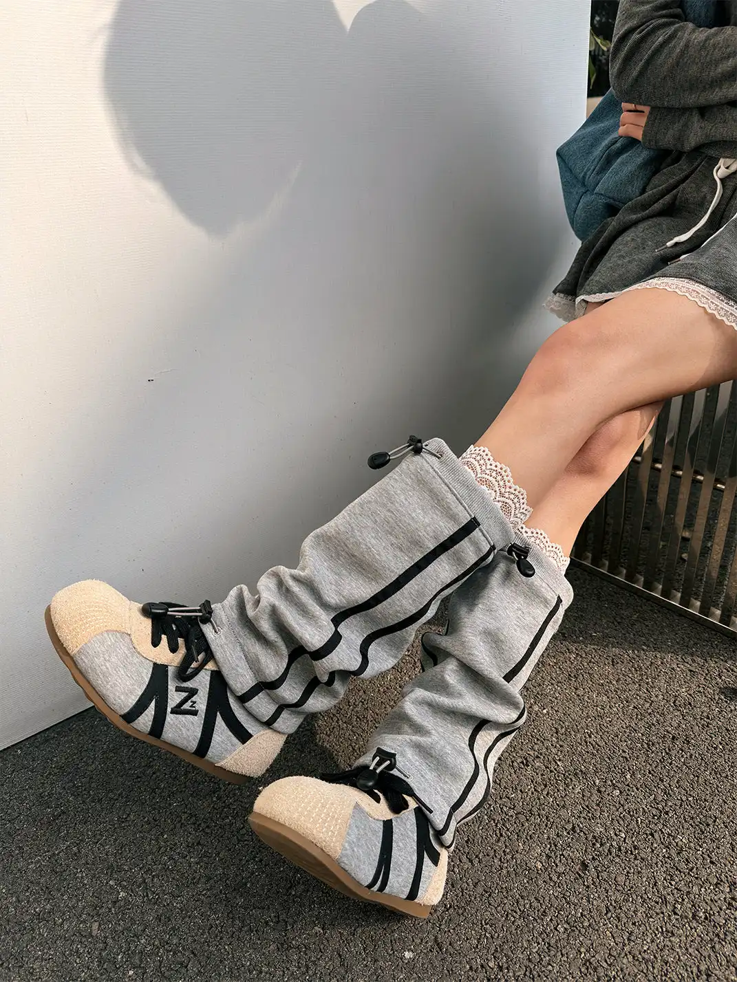 GSL | Flat Sole Tall Slouchy Boots