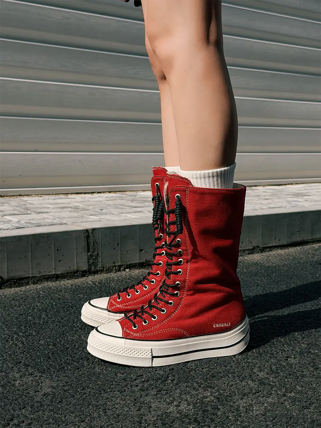 GSL | Platform High-Top Canvas Boots
