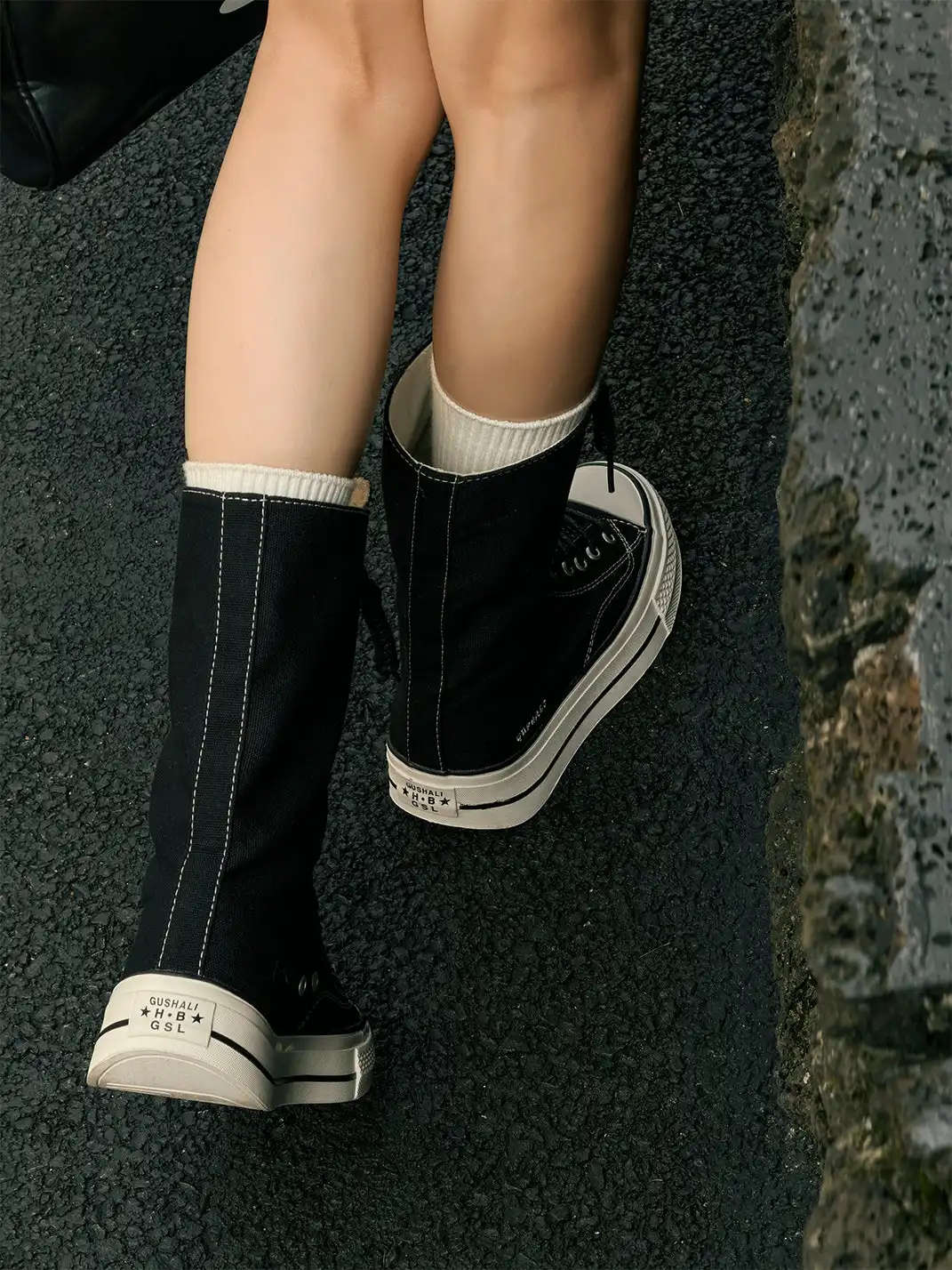 GSL | Platform High-Top Canvas Boots