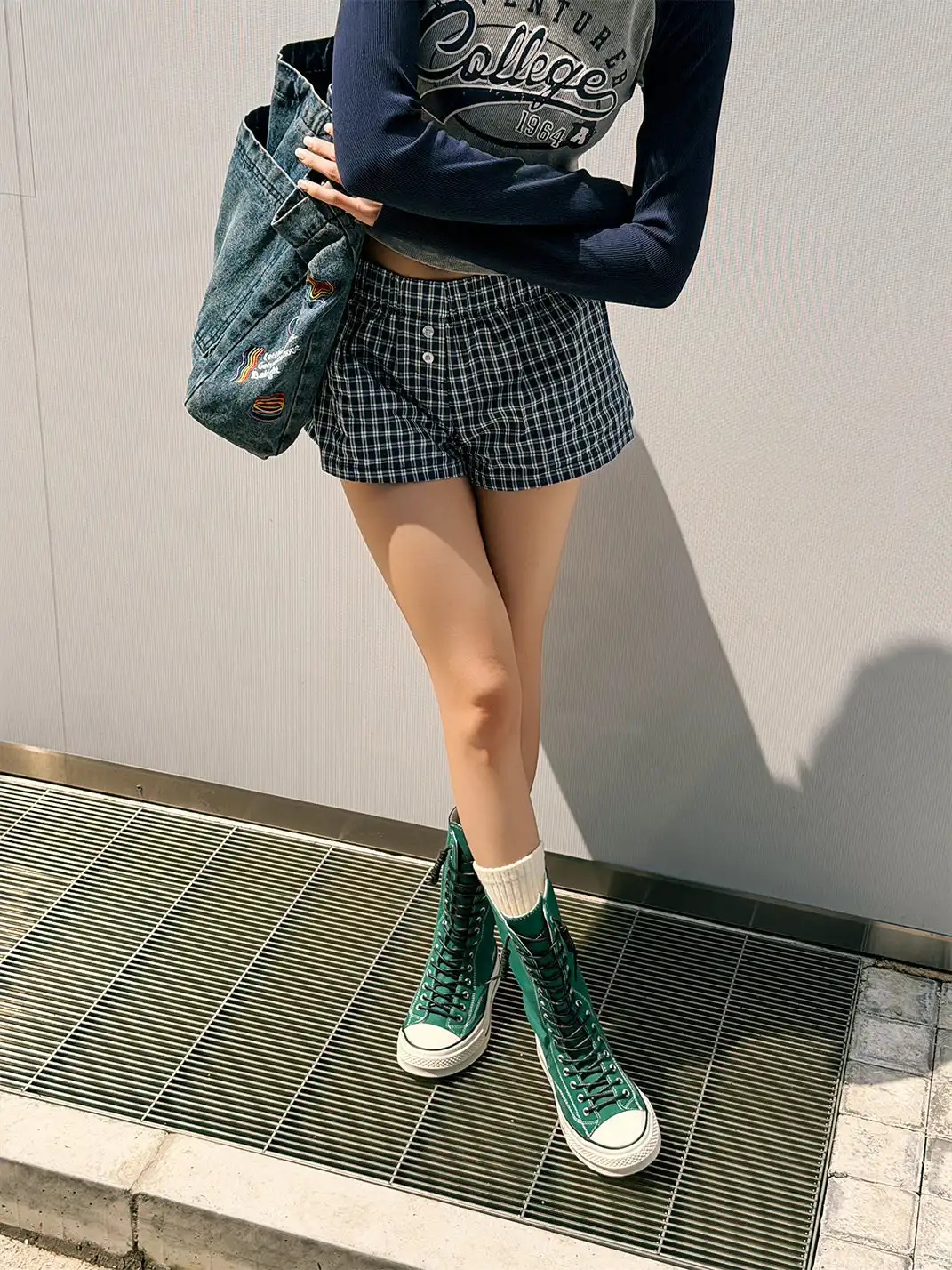 GSL | Platform High-Top Canvas Boots