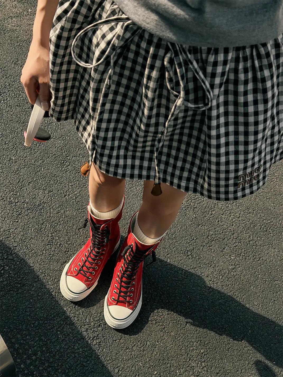 GSL | Platform High-Top Canvas Boots