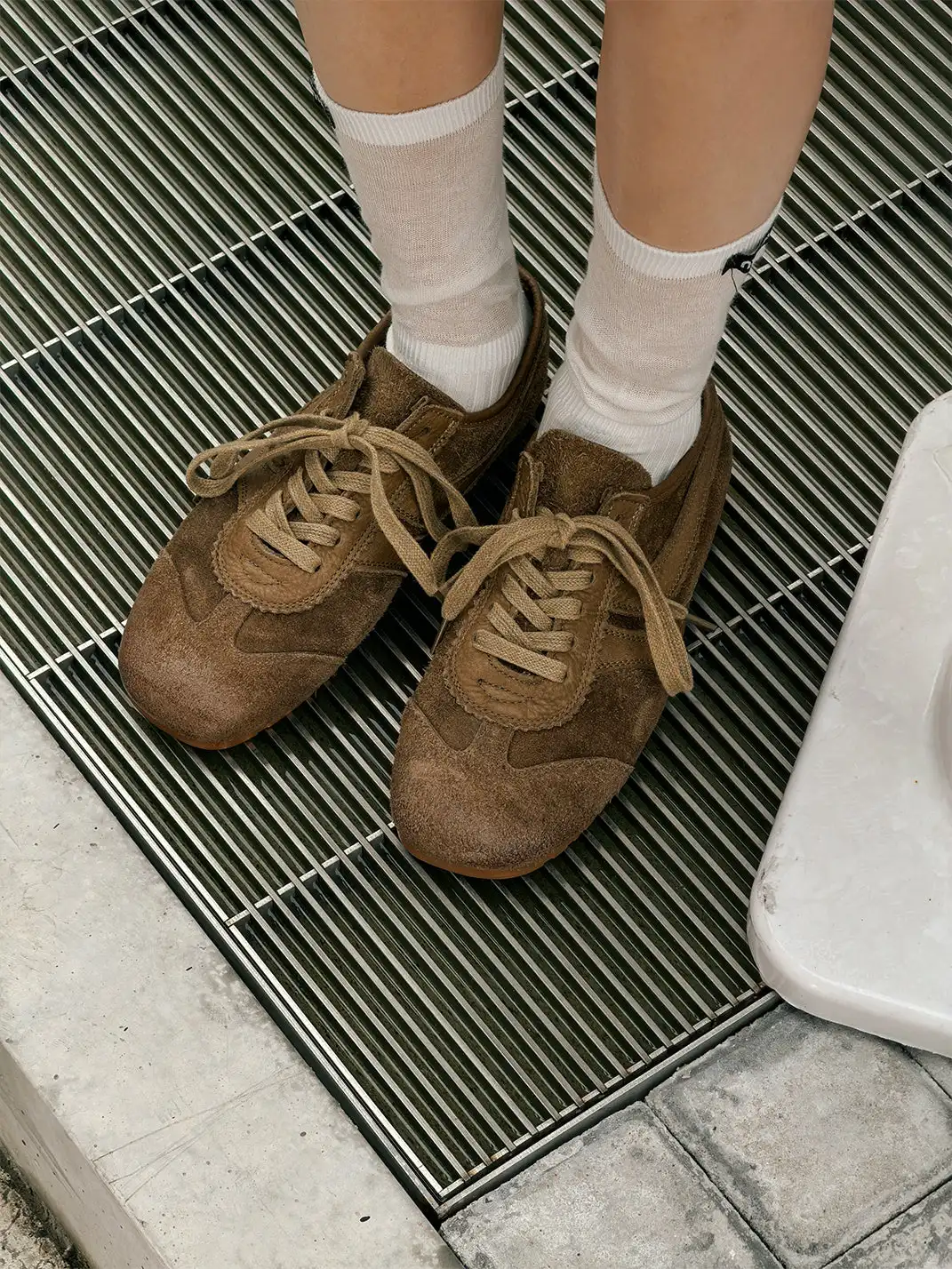 GSL | Vintage Genuine Leather Low-Top Flat Shoes