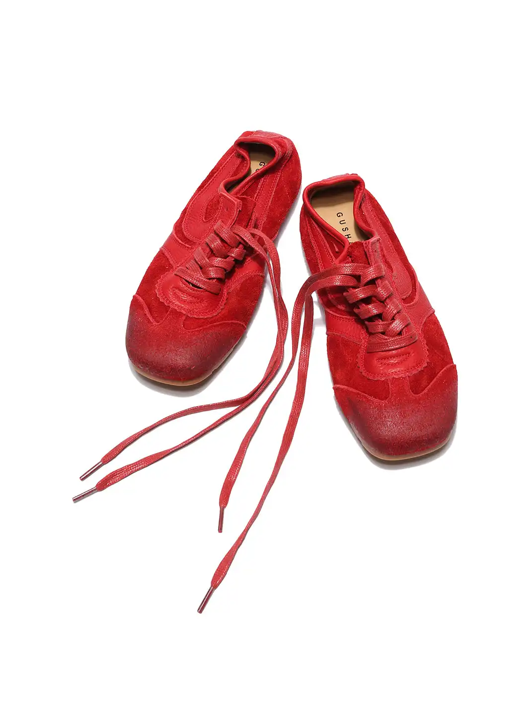 GSL | Vintage Genuine Leather Low-Top Flat Shoes