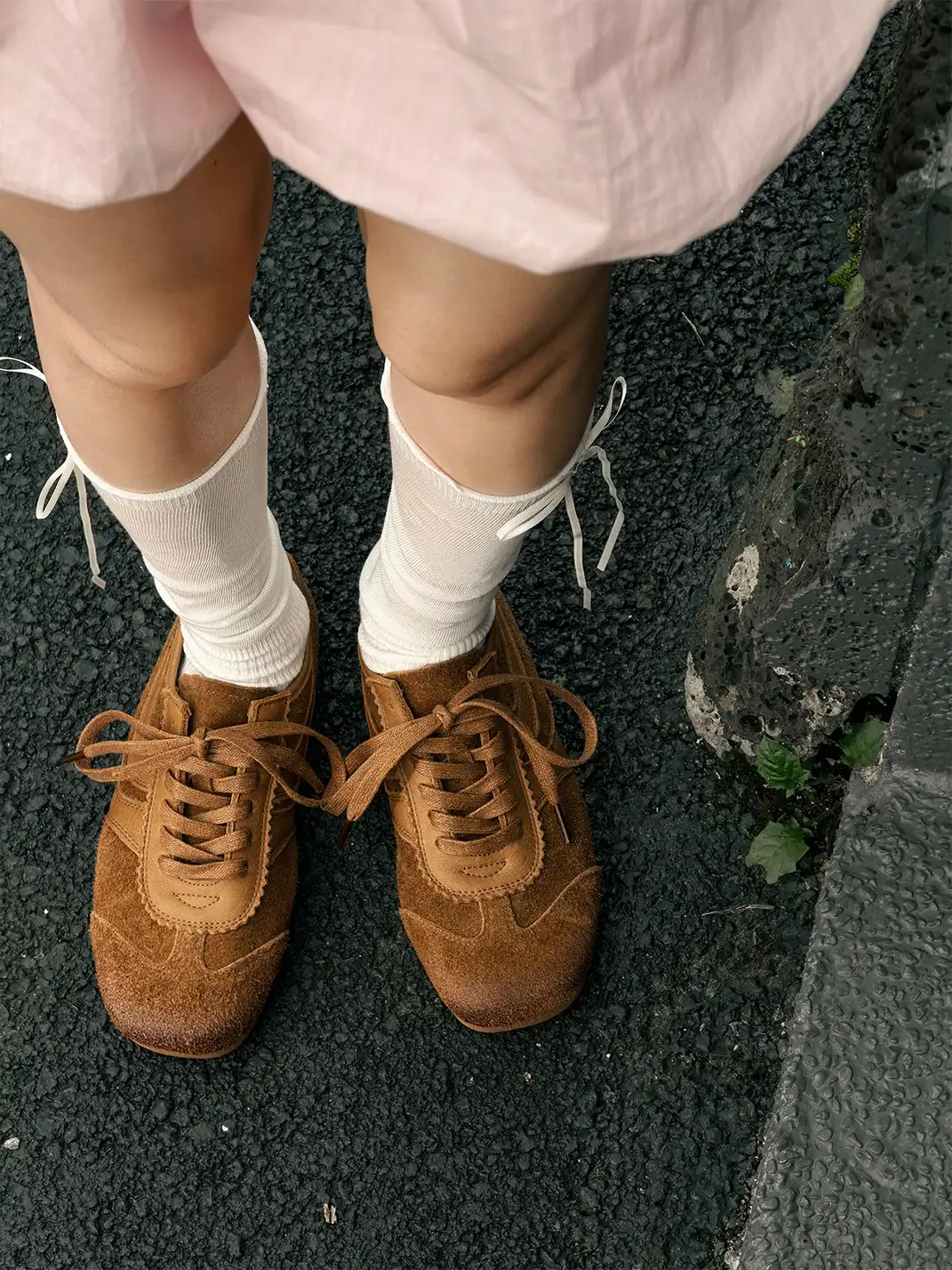 GSL | Vintage Genuine Leather Low-Top Flat Shoes