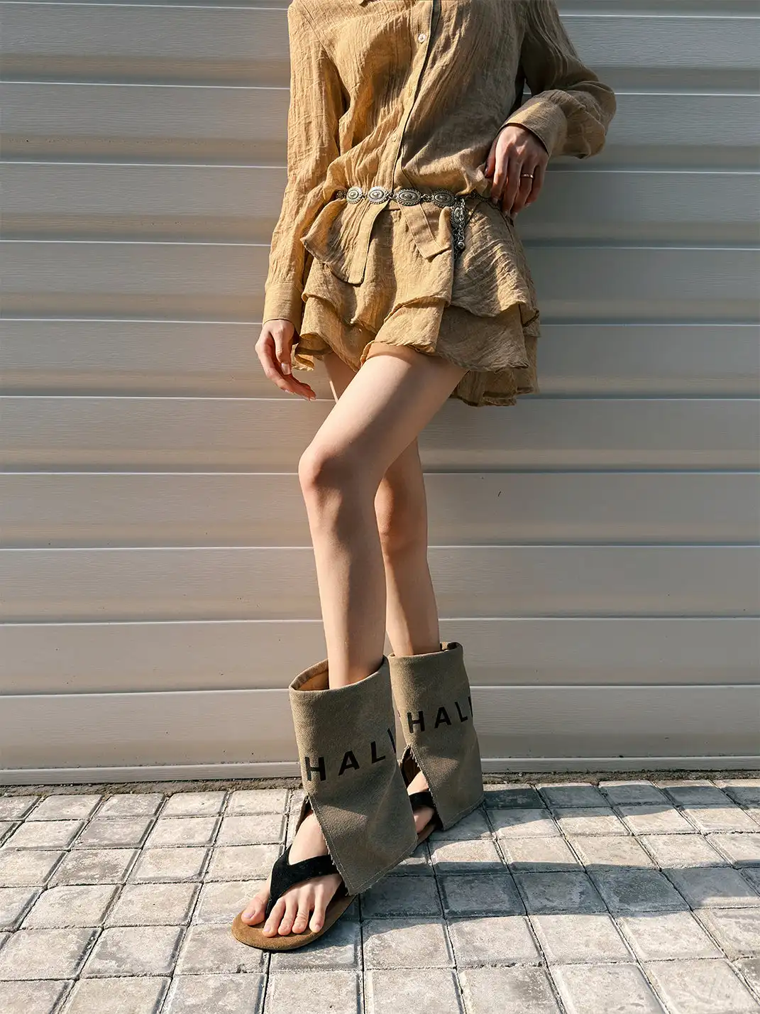GSL | Split-Toe Western Cowboy Boots