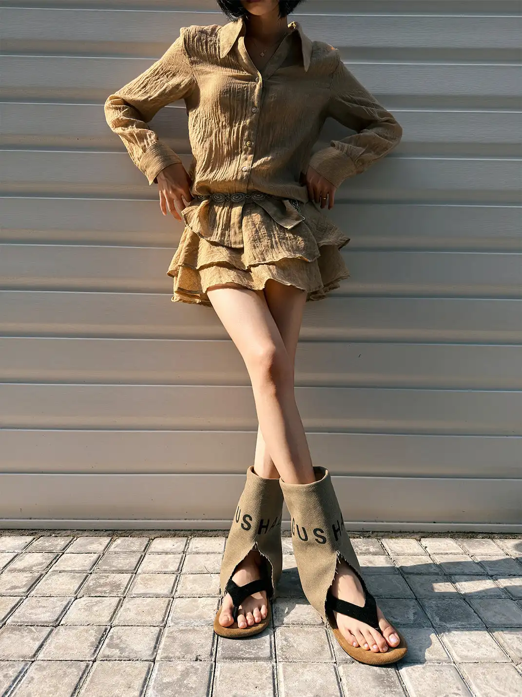 GSL | Split-Toe Western Cowboy Boots