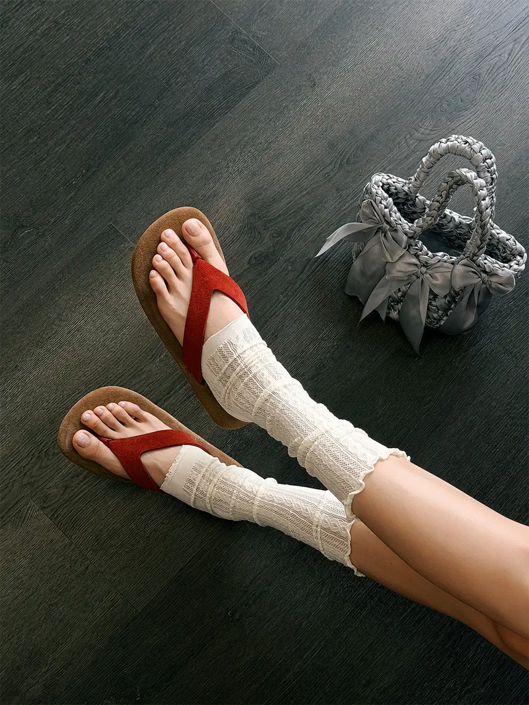 GSL | Genuine Leather Flip Flops Slippers