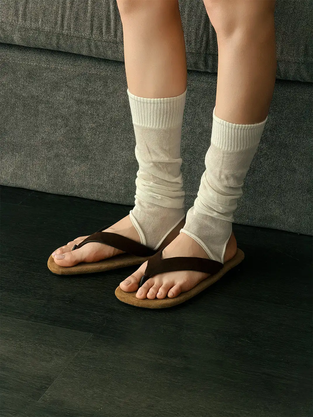 GSL | Genuine Leather Flip Flops Slippers