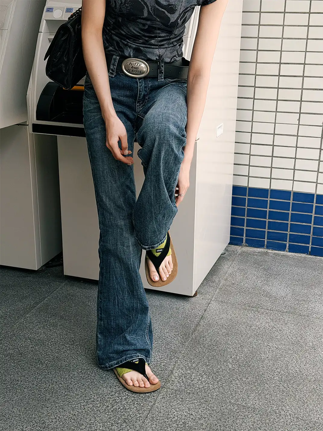 GSL | Genuine Leather Flip Flops Slippers