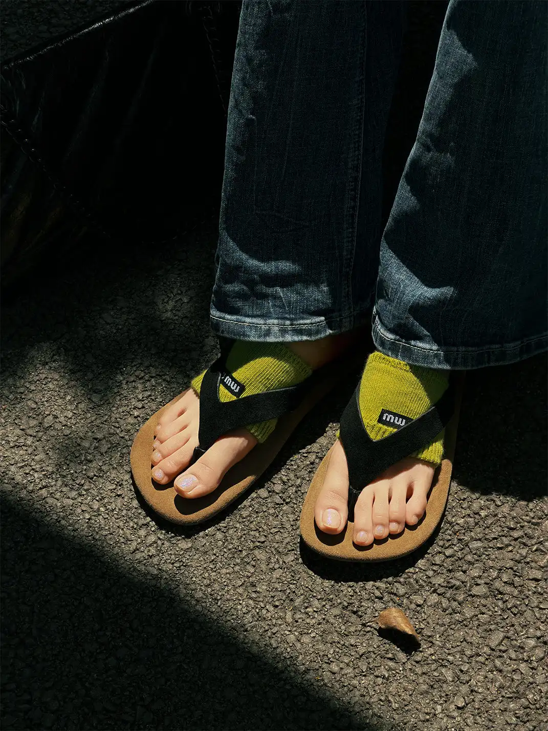 GSL | Genuine Leather Flip Flops Slippers