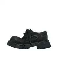 GSL | Lace-up Genuine Leather Loafers