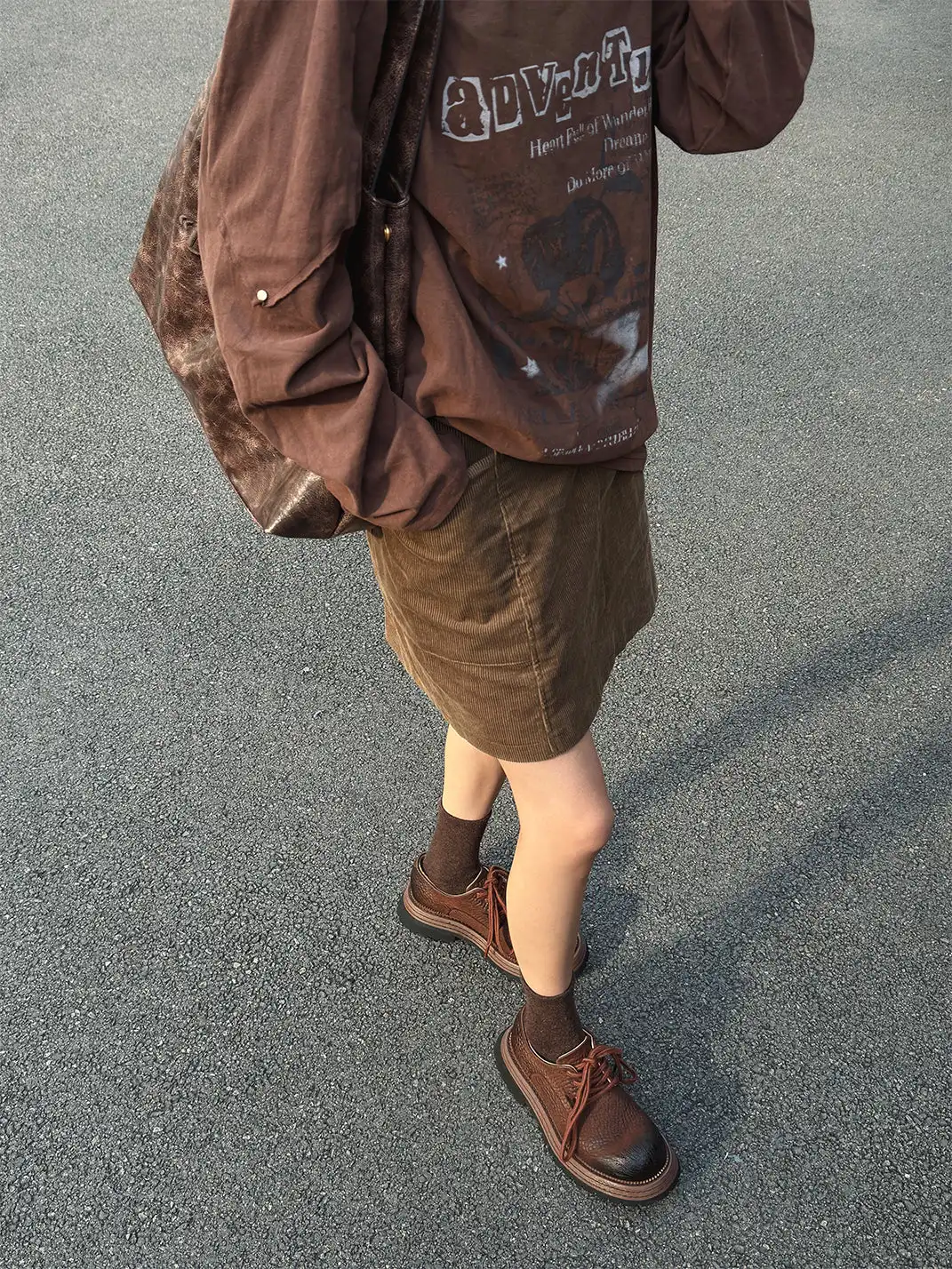 GSL | Lace-up Genuine Leather Loafers