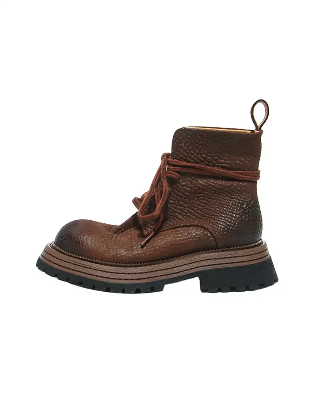 GSL | Top Layer Horsehide Platform Martin Boots