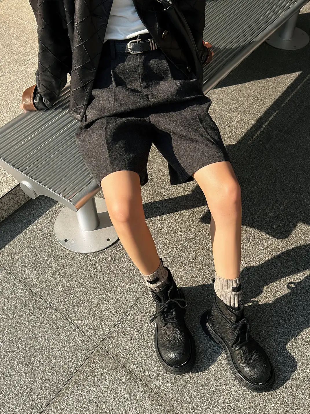 GSL | Top Layer Horsehide Platform Martin Boots
