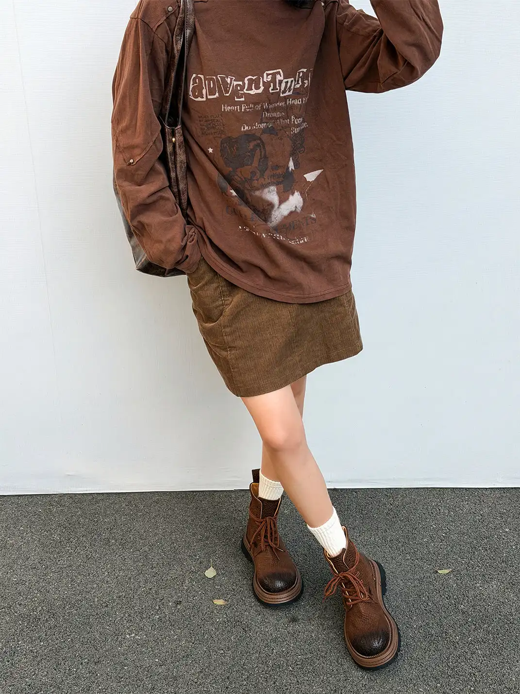 GSL | Top Layer Horsehide Platform Martin Boots
