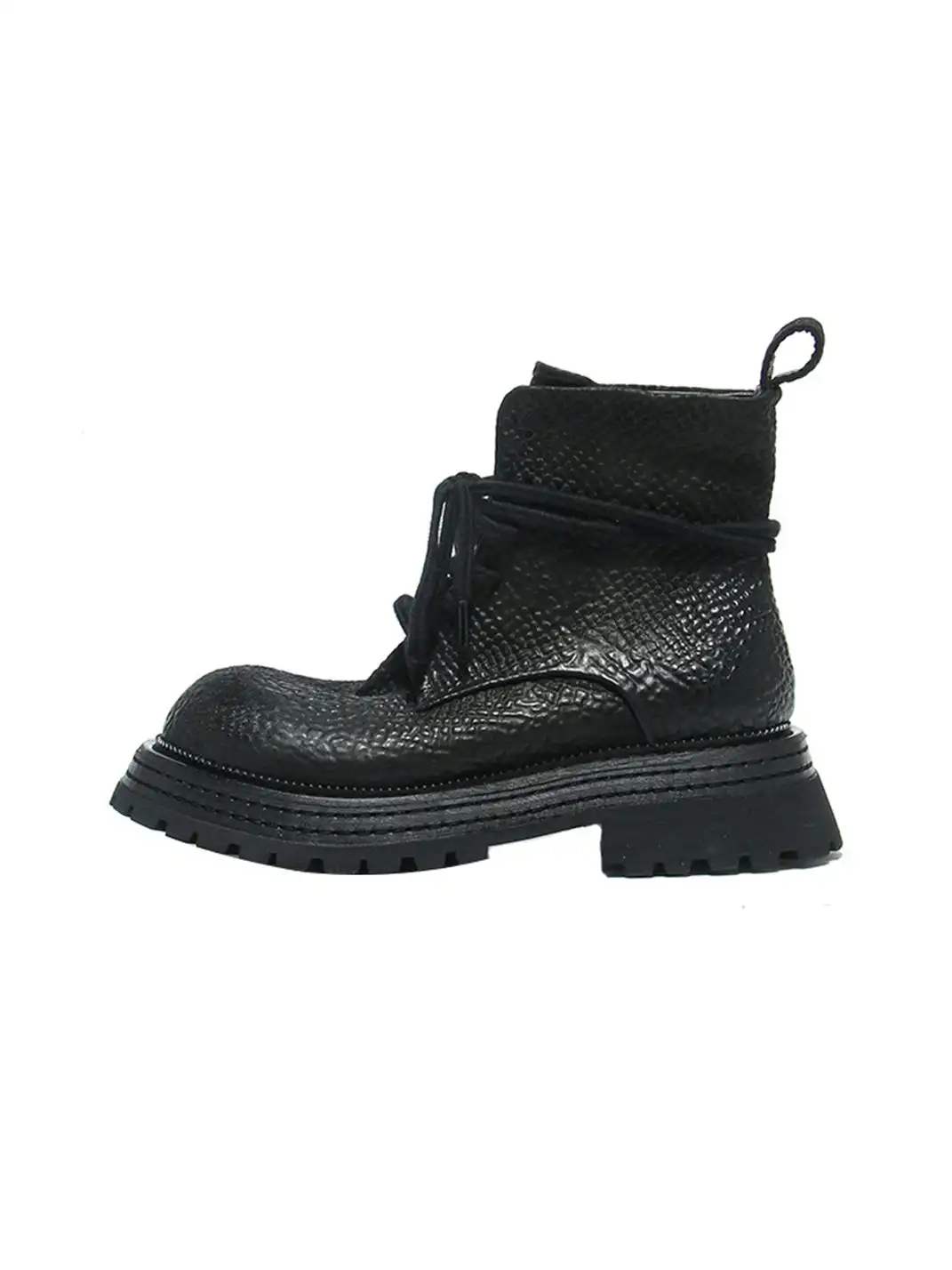 GSL | Top Layer Horsehide Platform Martin Boots