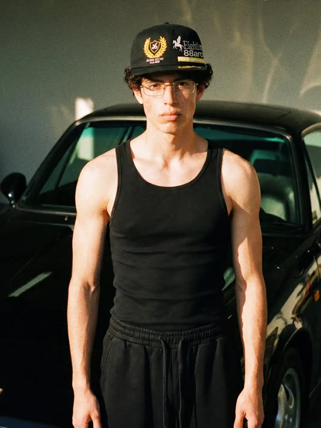 8LOME | Vintage Flat Brim Baseball Cap