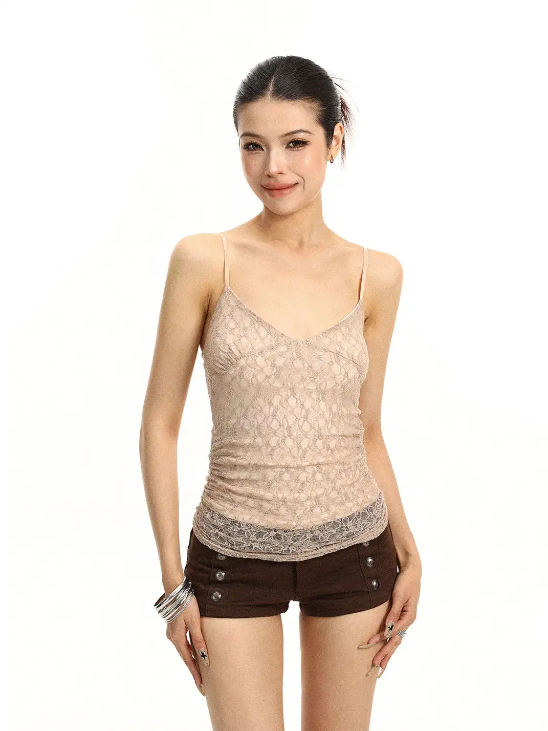 BIGGOLD | Lace Cami Top