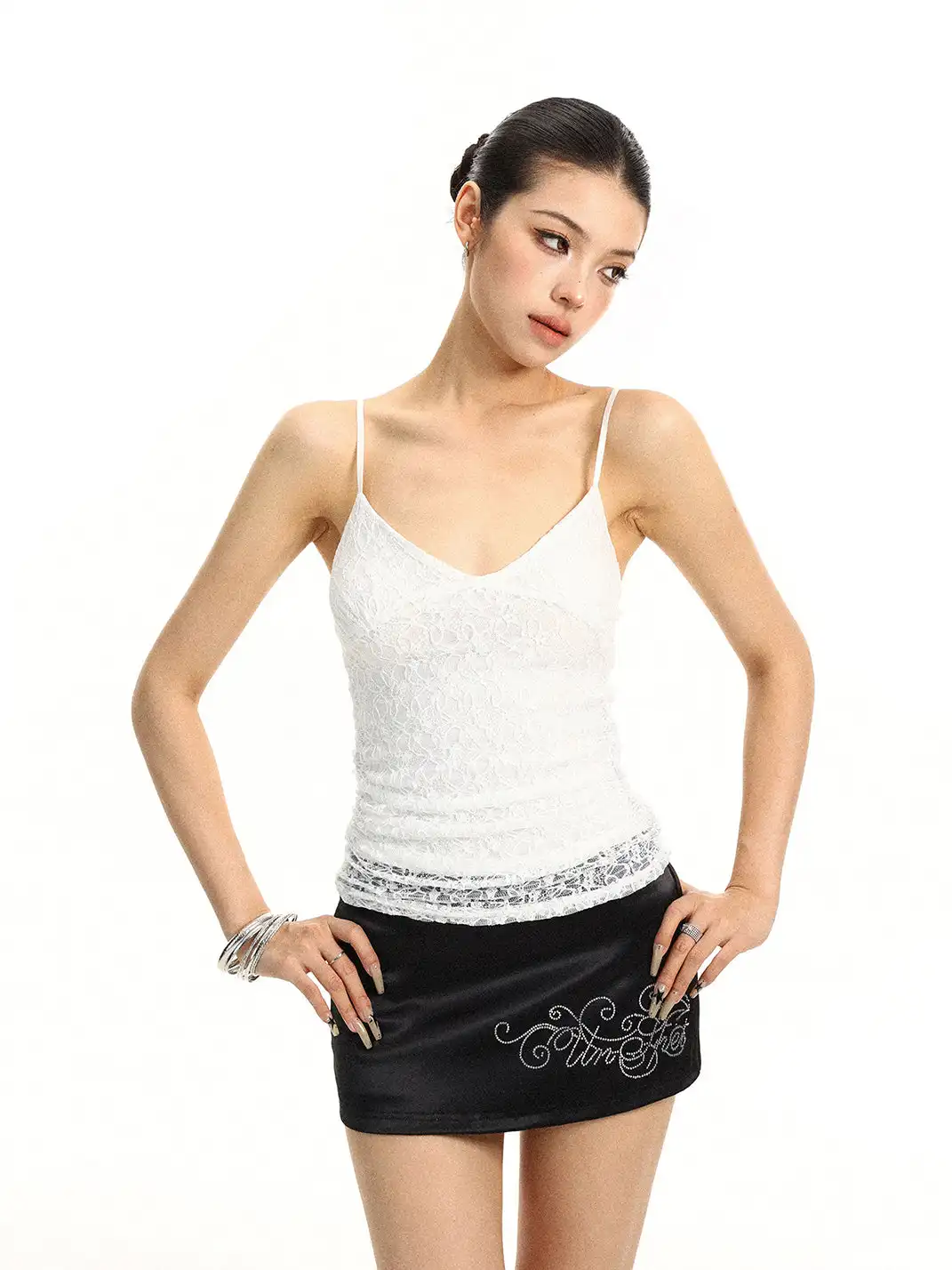 BIGGOLD | Lace Cami Top