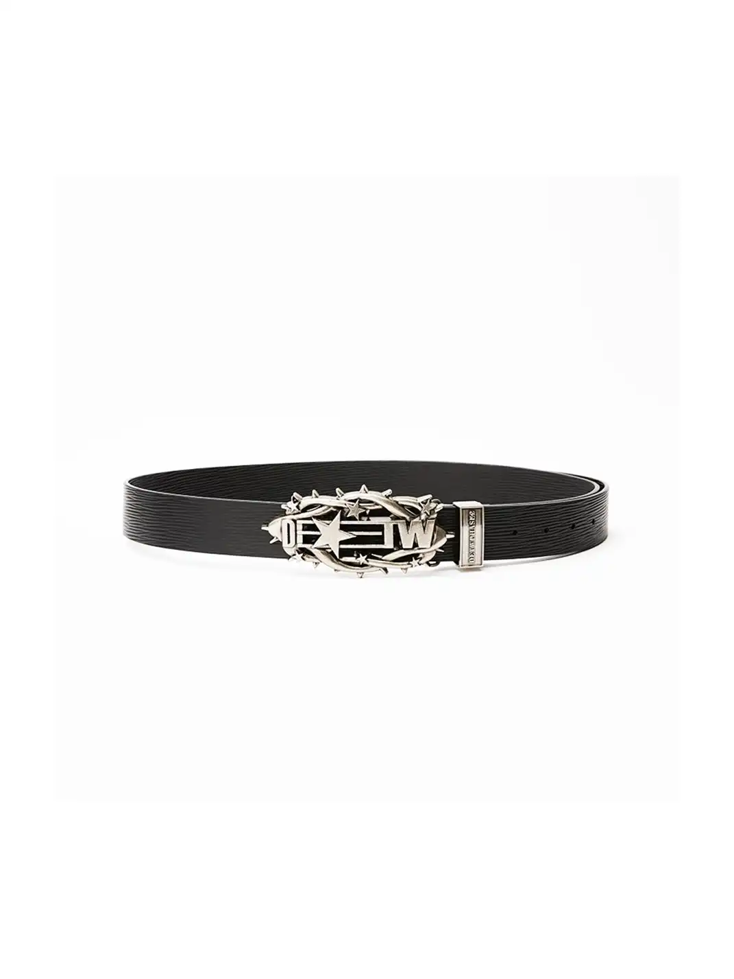 DETW | Embossed 3D Texture Split Leather Belt