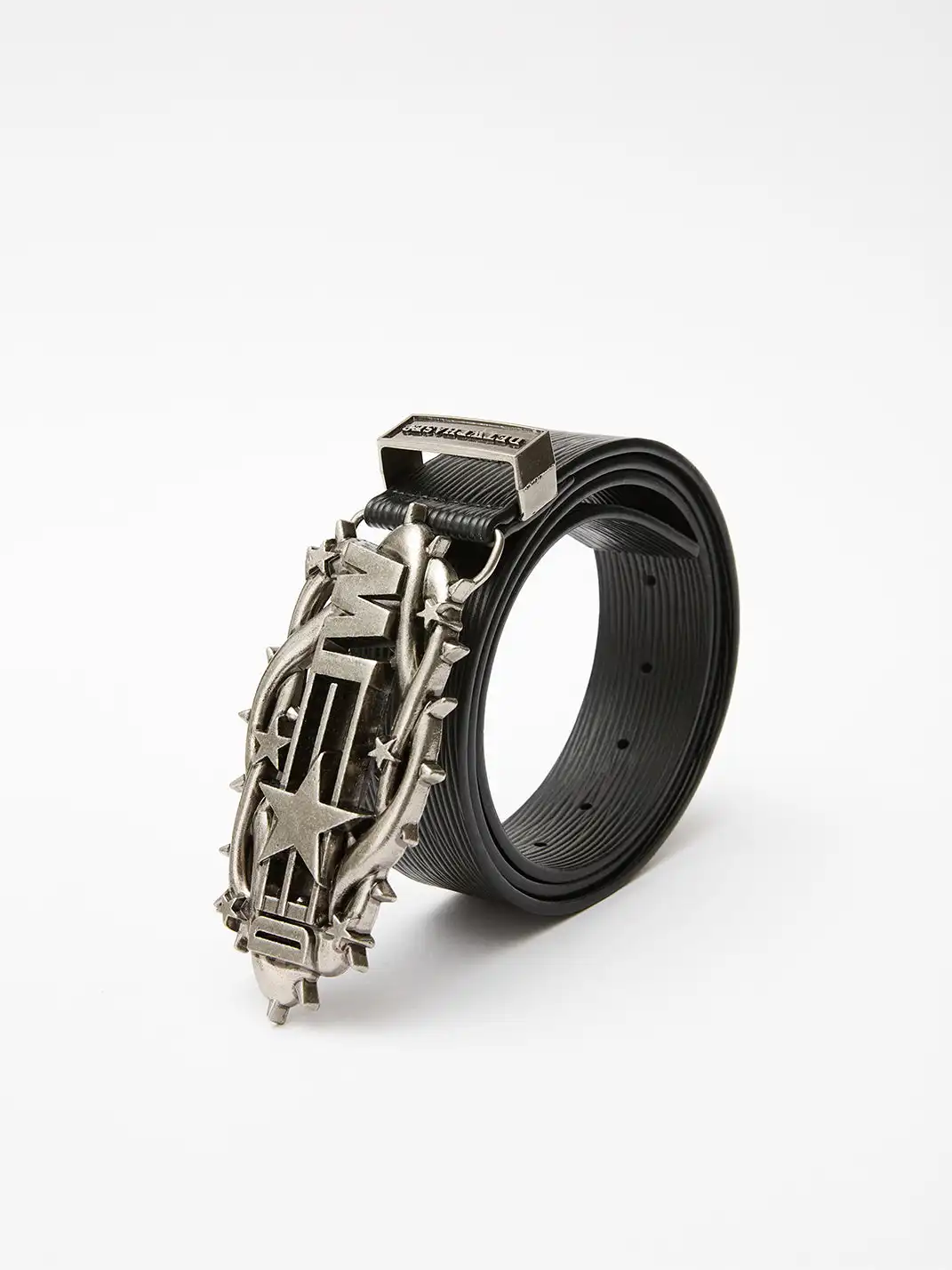 DETW | Embossed 3D Texture Split Leather Belt