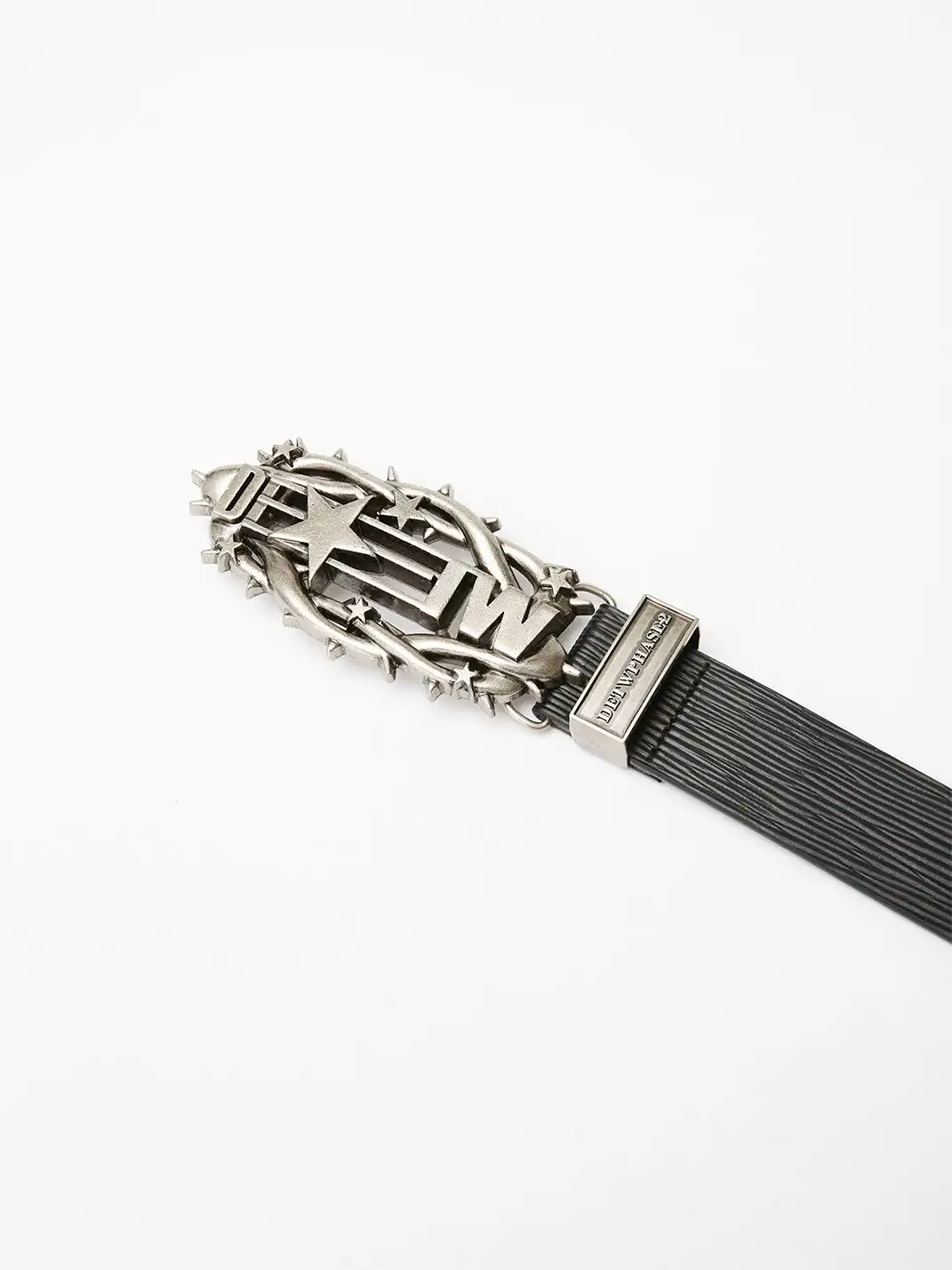 DETW | Embossed 3D Texture Split Leather Belt