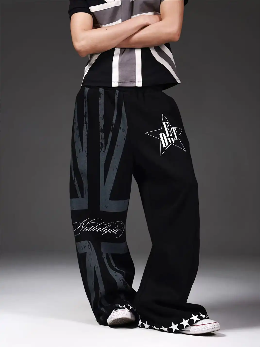 DETW | Union Jack Printed Sweatpants