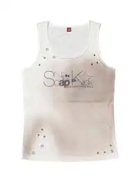 DETW | Irregular Rivet Two-Tone Printed Vest