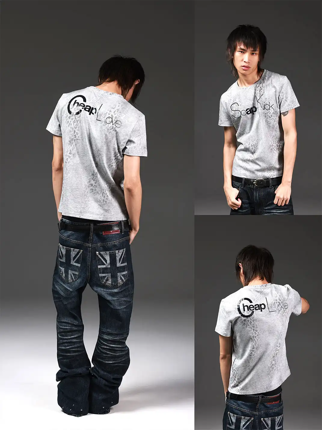 DETW | Leopard Print Slogan T-Shirt