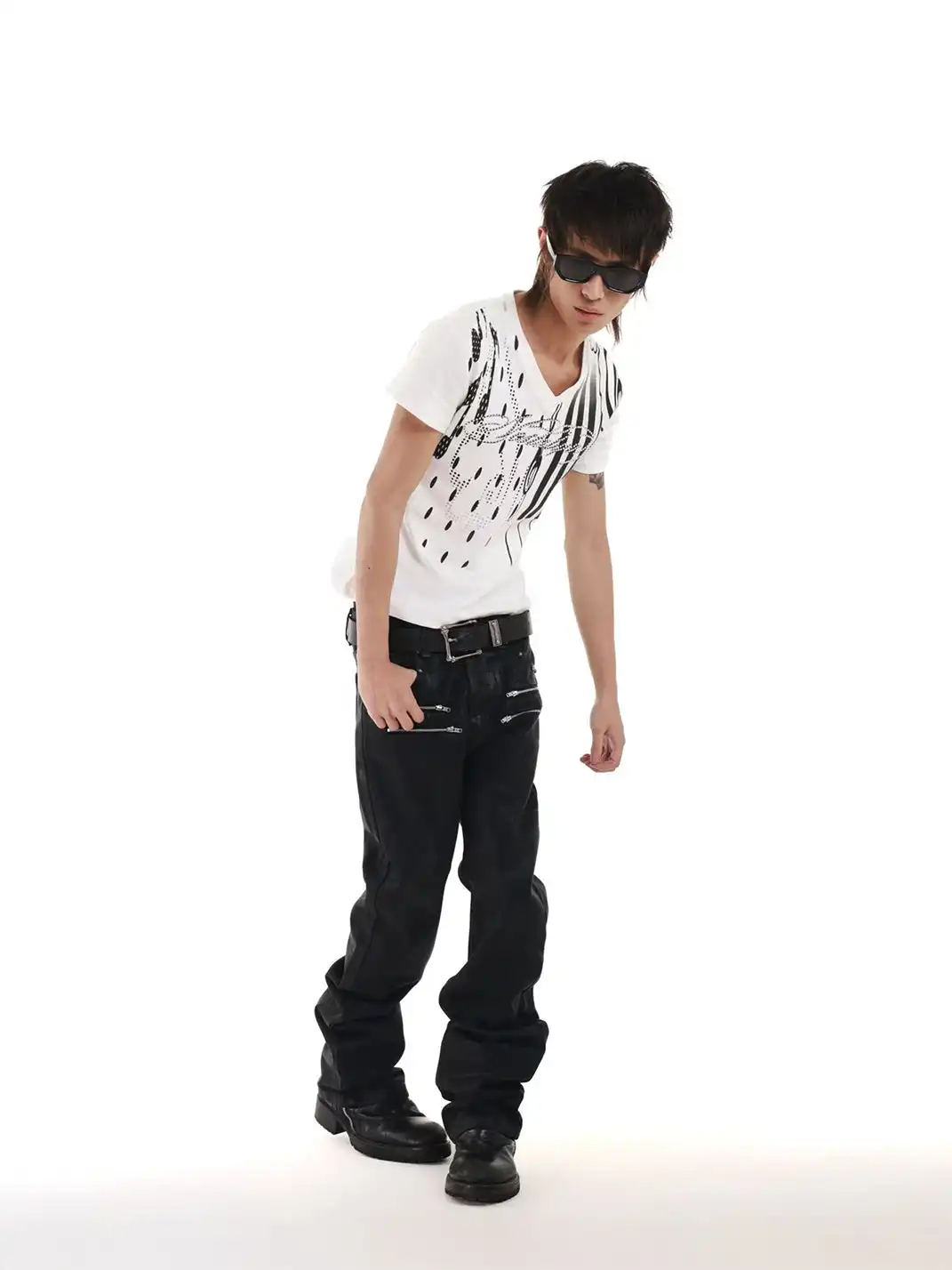 DETW | Irregular Music Note Piano Key T-Shirt