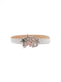 DND4DES | Full Star Rhinestone Inlaid Top Grain Leather Belt