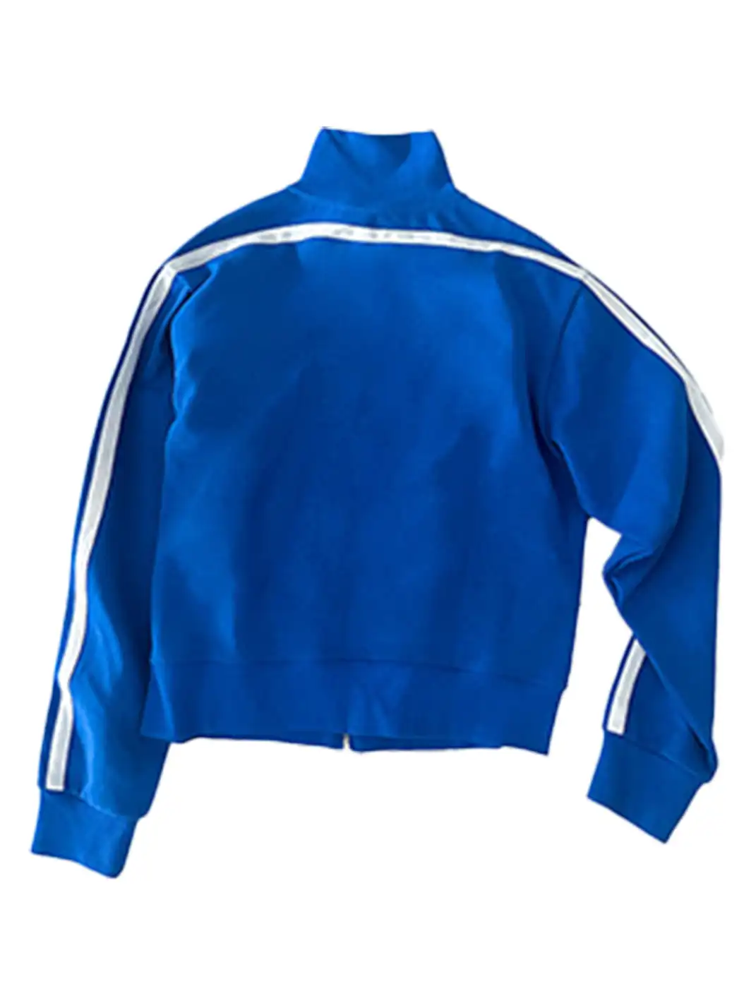 ColdAsia | Embroidered Double Stripe Stand Collar Jacket