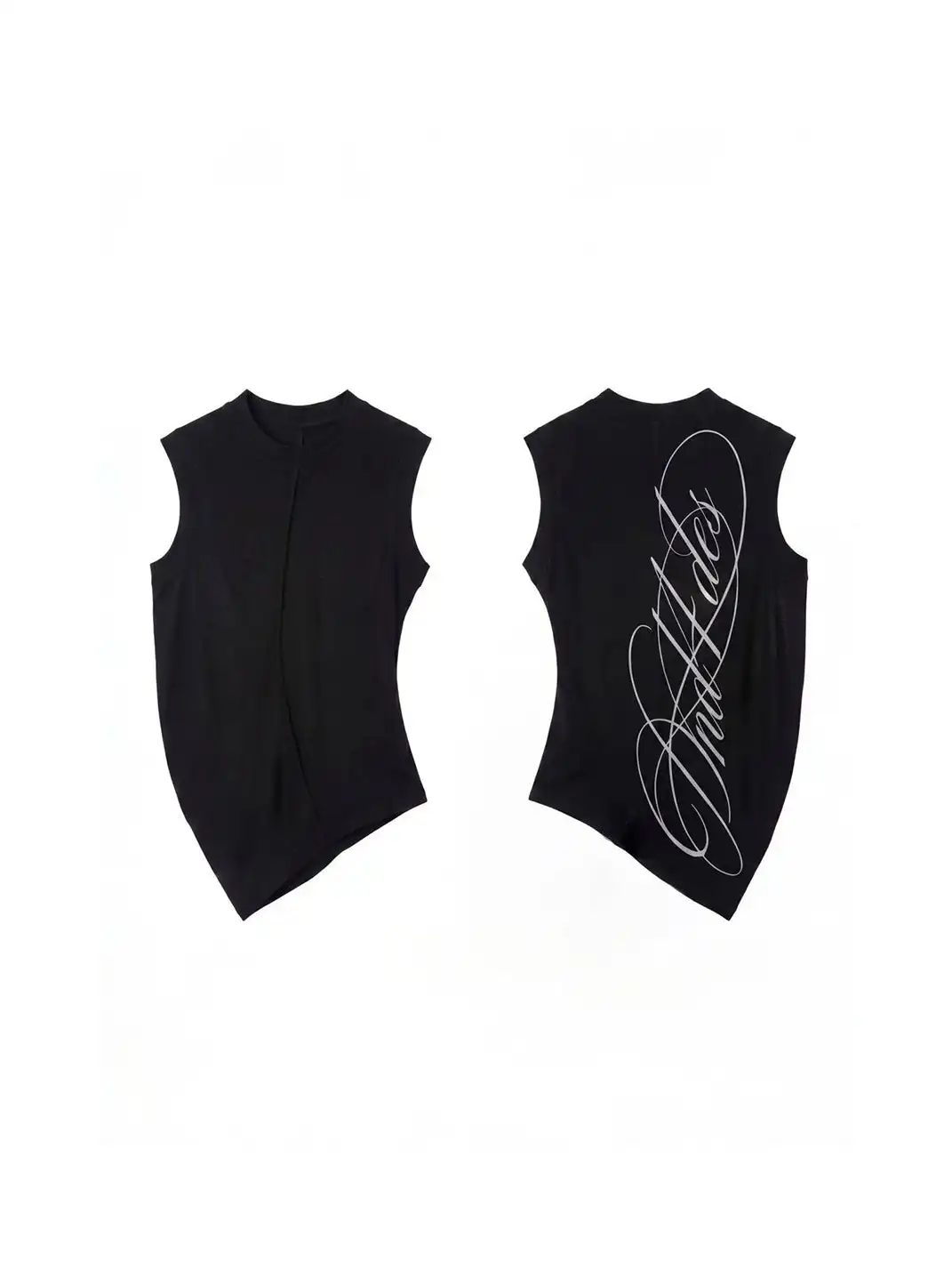 DND4DES | Slim Fit Printed Sleeveless Vest