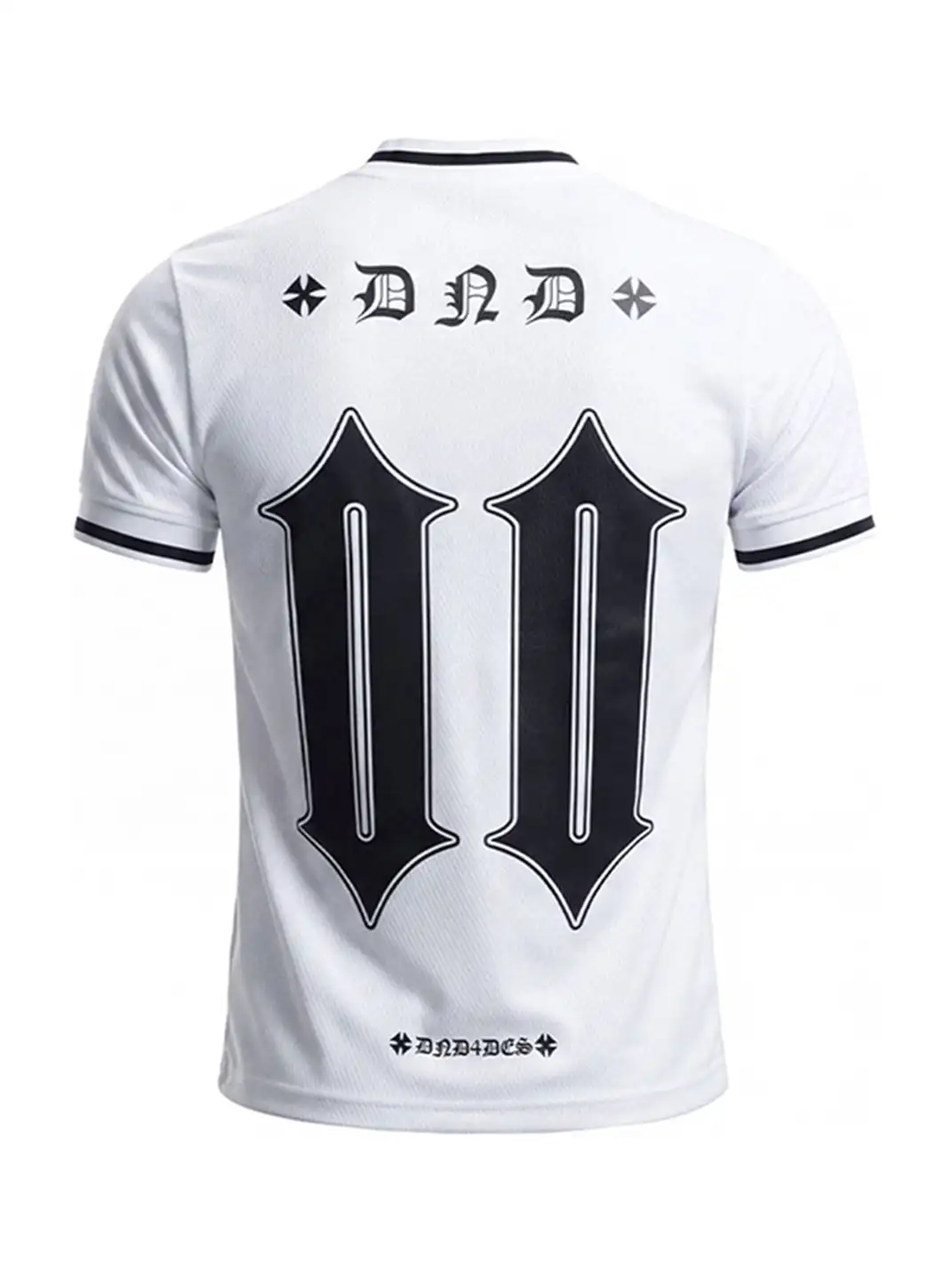 DND4DES | Letter & Number Print Mesh Breathable T-Shirt