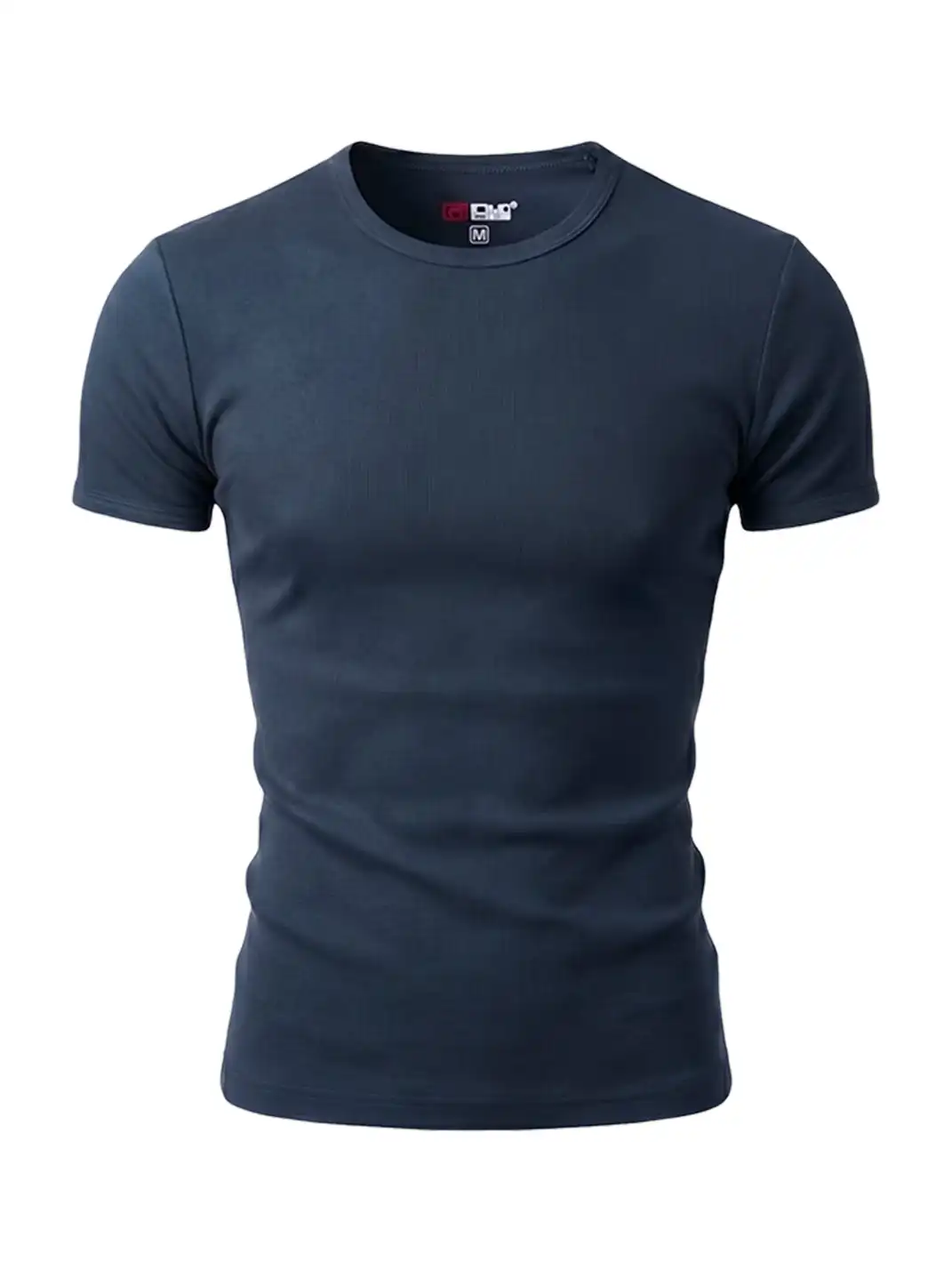 DND4DES | Stretch Basic Slim Ribbed T-Shirt