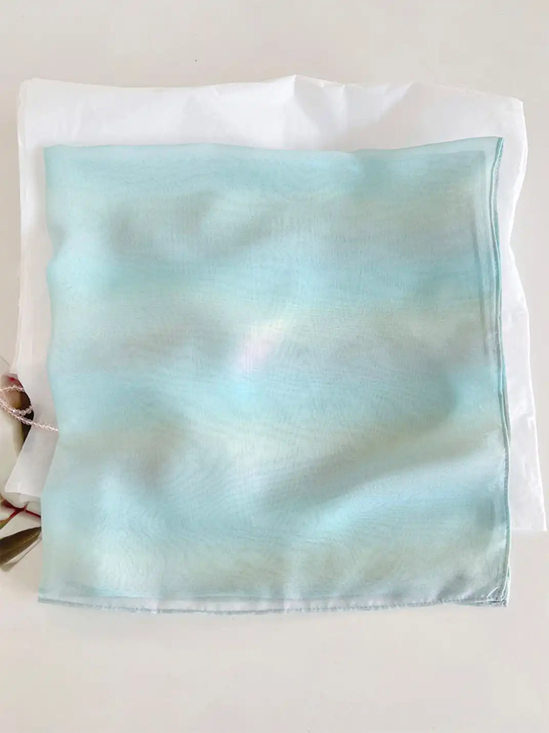 Feytiy | Versatile Decorative Silk Scarf Headscarf