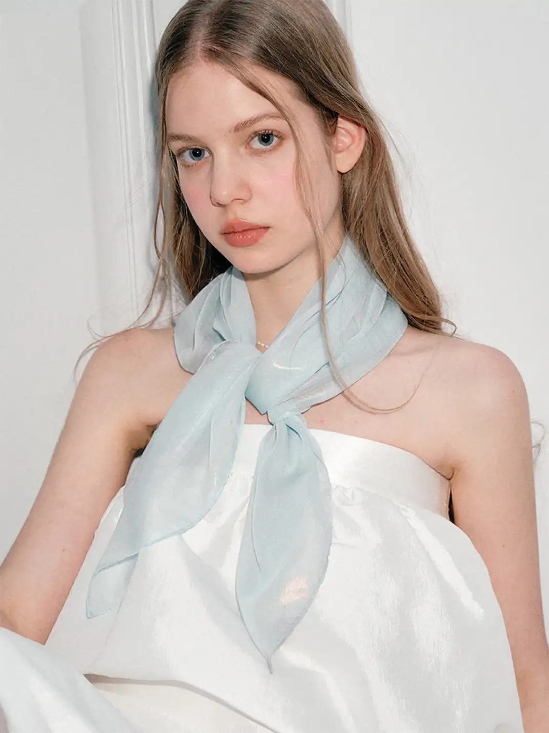 Feytiy | Versatile Decorative Silk Scarf Headscarf